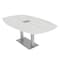 Skutchi Designs 45 in W, 84 in L, 29 in H, Engineered Wood Top, White H-ABOT-4684DOU-WC-EL - alternate 1